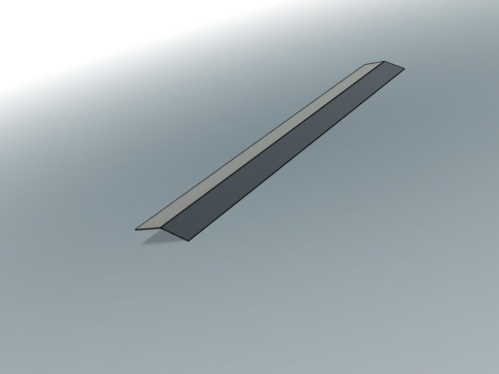 Mosebeslag 370 mm – for Decra & Powertekk - bilde 2