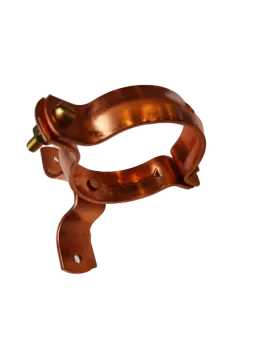 Klammer M.Skrue 90mm Kobber