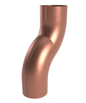 Sokkelbend 76mm Kobber