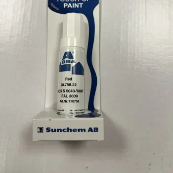 ABRA Lakkstift 12ml Mørk Rød RAL 3009