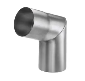 Knerør Utv. 76-70gr Blank Zink