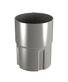 Skjøtemuffe 75 Mørk Silver