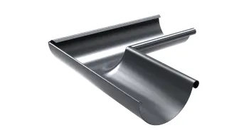 RENNEVINKEL 125mm INNER G.GRÅ 7016