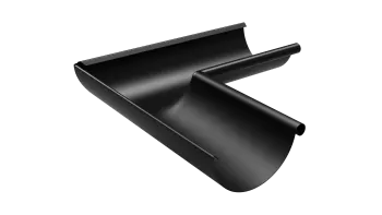 RENNEVINKEL 125mm Inner SVART MATT