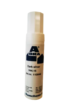 Abra Lakkstift 12ml Mørk Silver Metallic RAL 9007