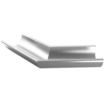 Rennevinkel 1210A T-120 Ytter Alu. Blank Ubeh.