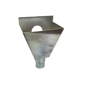 Samletrakt ALU Firkant - 70mm UBEH.