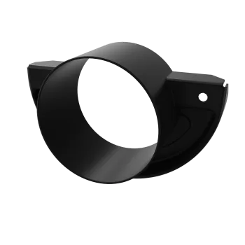 Endebunn m/Muffe 1216A Alu.Sort
