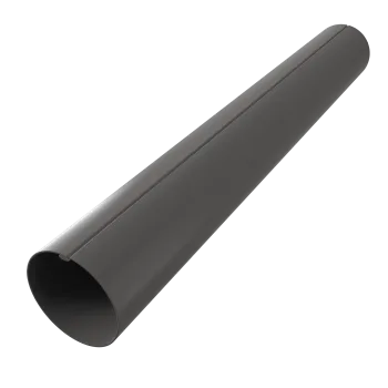 Nedløp N-70. 70mm- 3m Alu.Mørk Grå