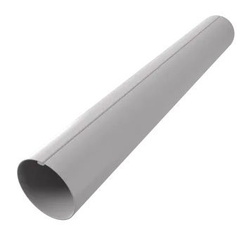 Nedløp Alu. N-70. 70mm 3m Alu.Lys Grå